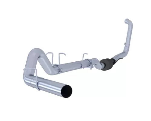MBRP 4 Turbo Back Single Side Exit No Muffler" For 03-07 Ford F-250/350 6.0L, Extended Cab/Crew Cab - S6212PLM