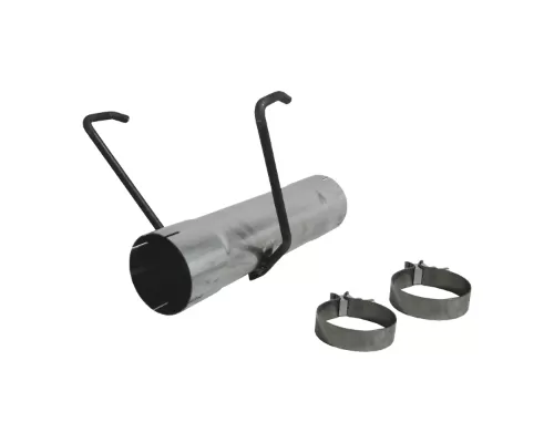 MBRP 4" Muffler Delete Pipe Installer Series Dodge Ram Replaces all 17" Overall Length Mufflers 2007-2012 - MDAL017