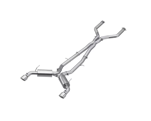 MBRP T304 Stainless Steel 3" Catback Exhaust System Dual Rear Infiniti Q50 3.0L RWD/AWD 2016-2020 - S4400304