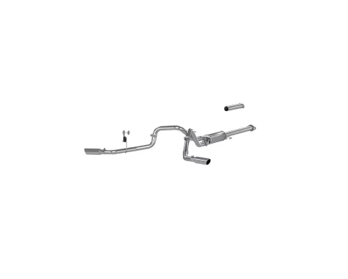 MBRP Aluminized Steel 2.5" Catback Dual Side Exit Ford F-150 2.7L/3.5L EcoBoost 2015-2020 - S5254AL