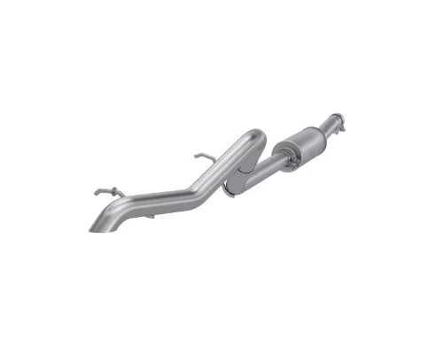 MBRP T409 Stainless Steel 2.5" Off-Road Tail Pipe Muffler Before Axle Jeep Wrangler JK 2/4 Door 3.8L V6 2007-2011 - S5514409