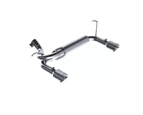 MBRP T409 Stainless Steel 2.5" Axle Back Dual Rear Exit Exhaust Jeep Wrangler 3.6L | 3.8L 2007-2018 - S5528409
