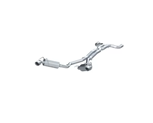 MBRP T304 Stainless Steel 3" Dual Catback w/ Round Tips Chevrolet Camaro V6 3.6L 2010-2015 - S7020304