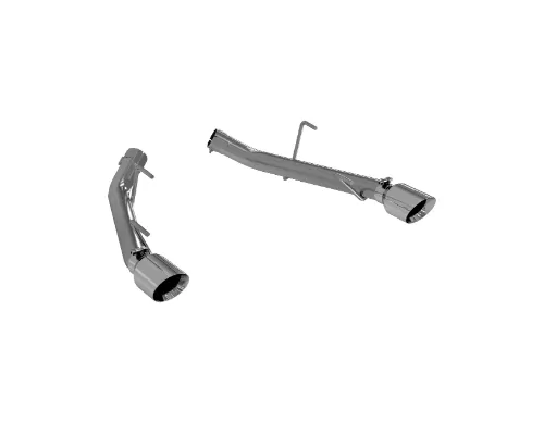 MBRP T304 Stainless Steel 2.5" Dual Axle Back Muffler Bypass Ford Mustang GT 4.6L 2005-2010 - S7202304