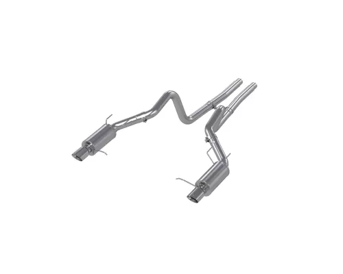 MBRP T409 Stainless Steel 3" Catback Dual Split Rear Street Version Ford Mustang GT | Shelby GT500 2011-2014 - S7258409