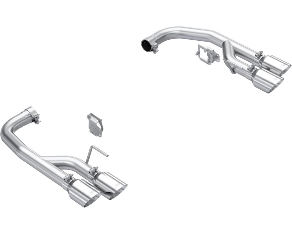 MBRP 2.5" T304 Stainless Steel Axle-Back Dual Rear w/ Quad Tips Ford Mustang GT 5.0L 2024 - S7281304