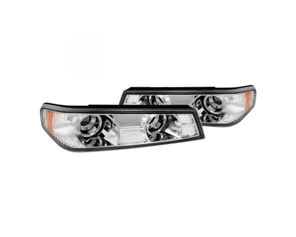 Spec D Chrome Crystal Turn Signal | Parking Lights by Spec Chevy Colorado | GMC Canyon 2004-2012 - 2LC-COL04-TM