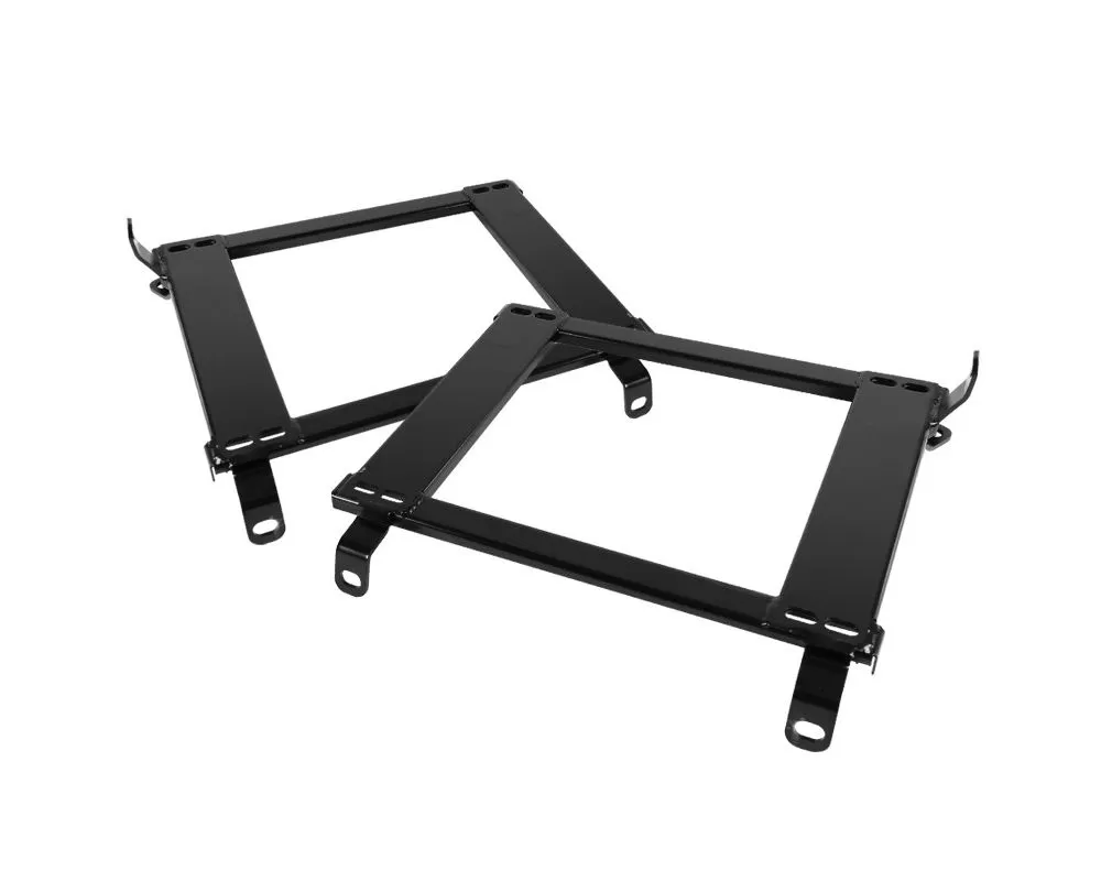 Spec-D 16.25" x 18" Tensile Mild Steel Racing Seat Mounting Brackets (2pc) Acura RSX 2002-2006 - BKT-RSX02