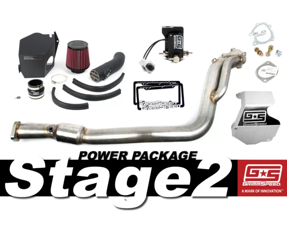 Grimmspeed Stage 2 Power Package Subaru WRX 2008-2014 - 191002-RD
