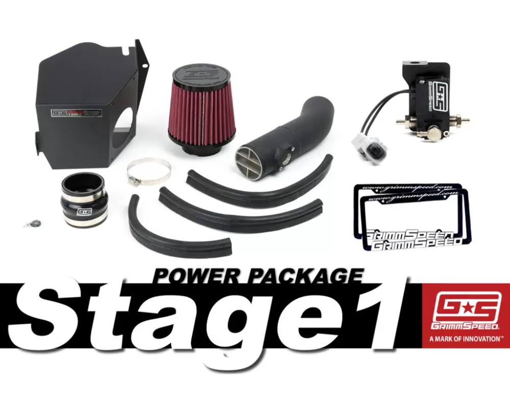 Grimmspeed Stage 1 Power Package Red Intake Subaru Legacy GT 2005-2009 - 191007-RD