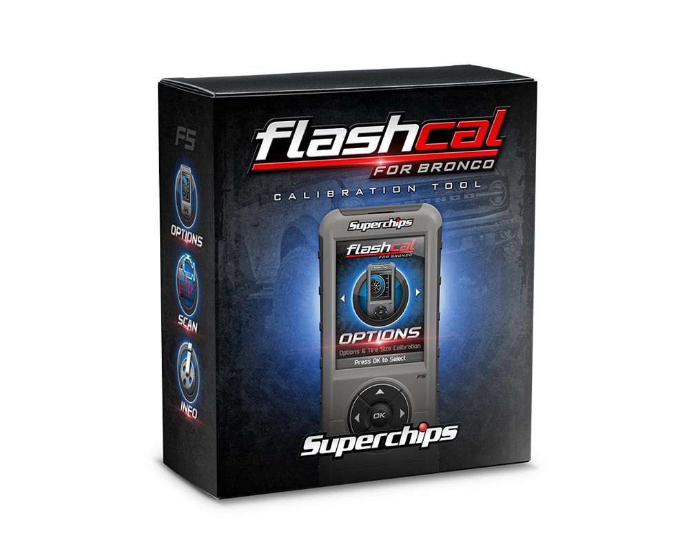 Superchips Flashcal Handheld Tuner Ford Bronco 2.3 | 2.7 V6 2021-2023 - 1546
