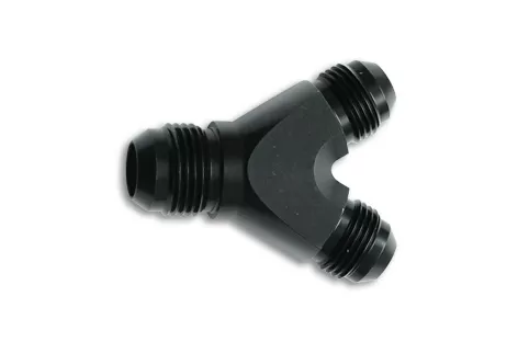 Torque Solution -10AN Flare Y to Dual -10AN Flare Adapter Fitting - TS-FTG-10YD10