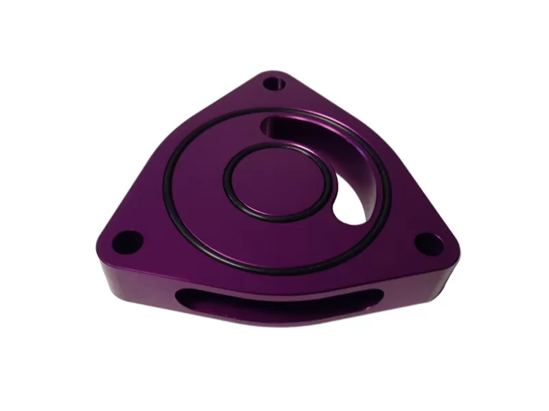Torque Solution 2.0T Purple Blow Off Valve Sound Plate KIA Optima 2011-2020 - TS-GEN-002PR-2