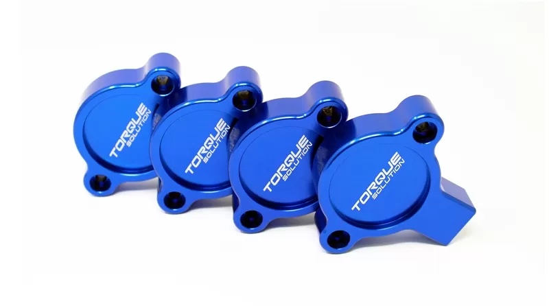 Torque Solution Blue AVCS Cam Sensor Covers Subaru WRX | BRZ | Scion FRS 2015-2022 - TS-SU-505BU