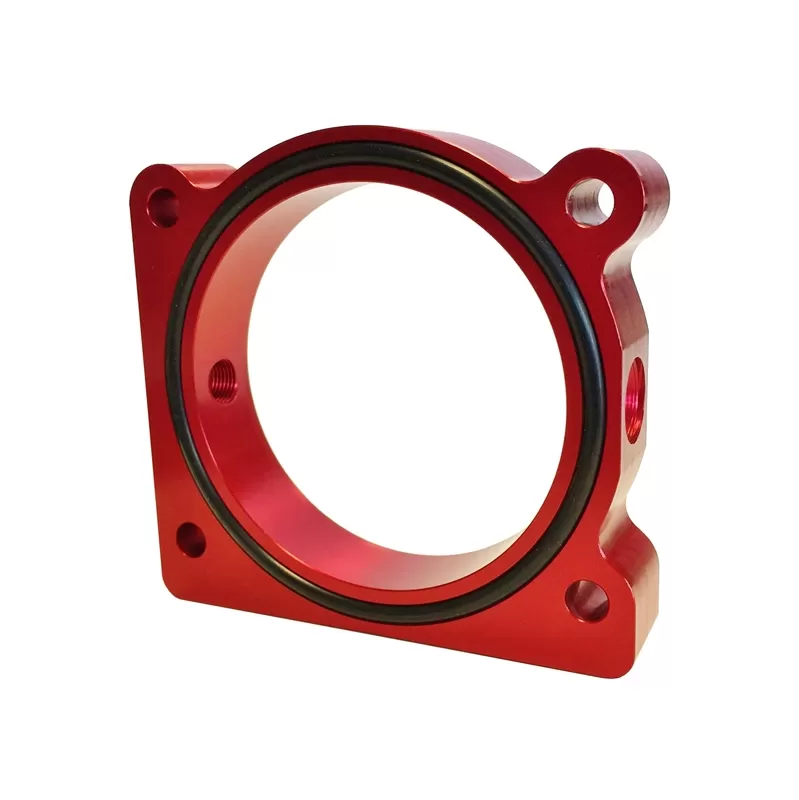 Torque Red Solution Throttle Body Spacer Ford F-150 | Mustang EcoBoost 2011-2017 - TS-TBS-028R