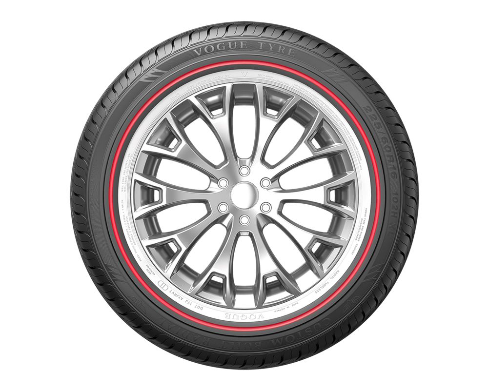 Vogue Tyre Custom Built Radial Red Stripe P215/70R15 103H XL - 03282951