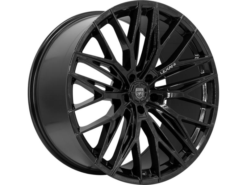 Lexani Aries Wheel 22X10.5 Blank 15mm Gloss Black - 2205-00-15FB