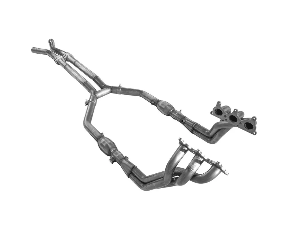 American Racing Headers Chevrolet Camaro V6 2010-2011 Long System (with H-pipe) - CAV6-10134212LSNC
