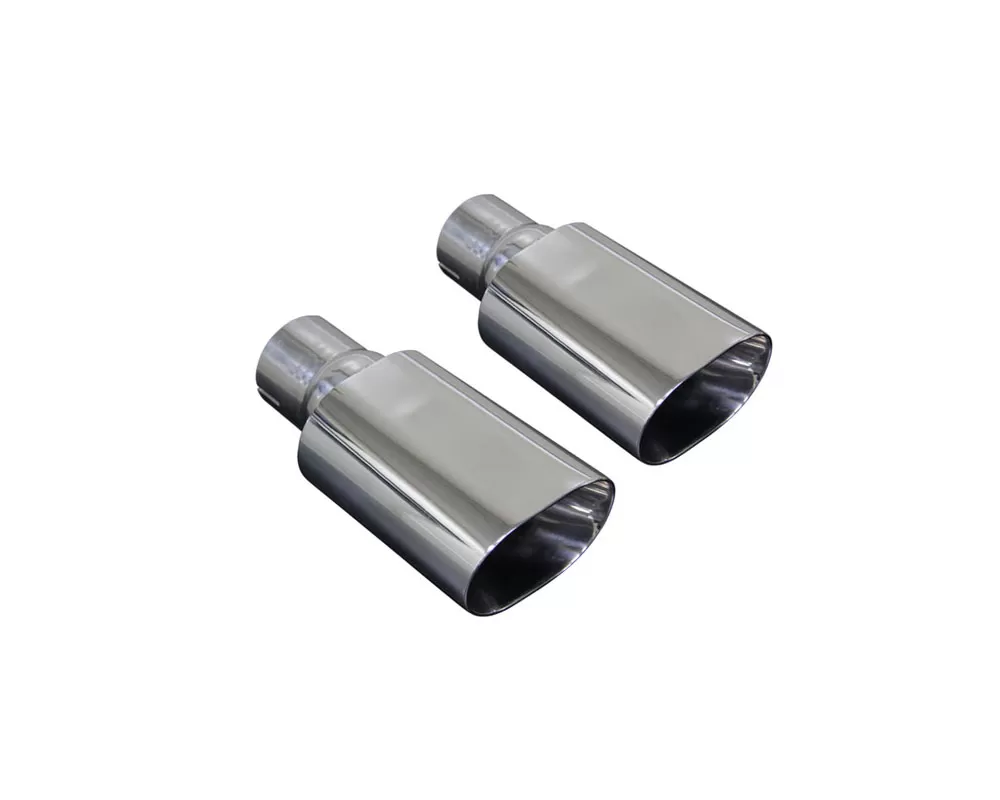 American Racing Headers Chevelle Tips - Double Walled, Polished Stainless Steel - CHV-68300300TP