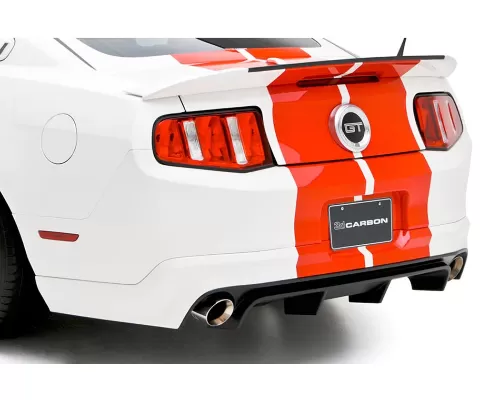 3dCarbon Rear Lower Skirt Mustang GT & V6 10-12 - 691612