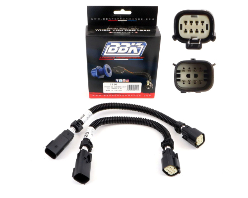 BBK Performance Parts O2 Sensor Extensions Front 6 Pin 12 Inch Dodge Hellcat 2015-2023 - 1114