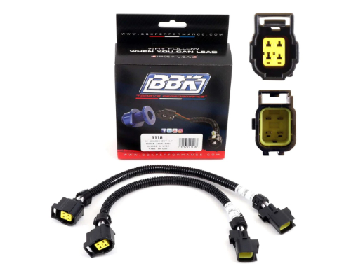 BBK Performance Parts O2 Sensor Extensions 4 Pin Rear 24 Inch Dodge 5.7 6.1 6.4 2005-2023 - 11181