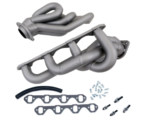 BBK Performance Parts 1-5/8 Shorty Equal Length Exhaust Headers Titanium Ceramic Ford Mustang 5.0 1986-1993 - 1512