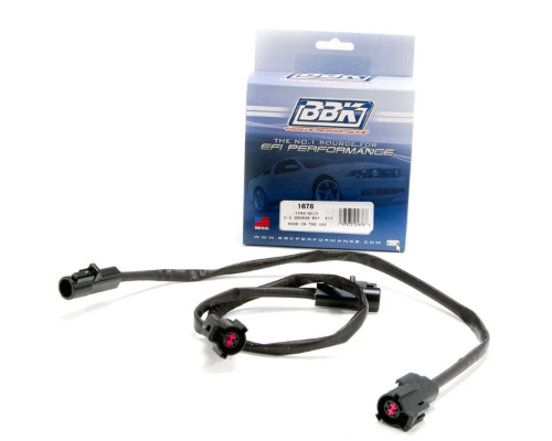 BBK Performance Parts O2 Sensor Wire Harness Extensions 4 Pin Pair Ford Mustang 1986-2010 - 1676