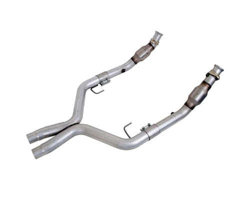 BBK Performance Parts 2-3/4 High Flow Catted X-Pipe Ford Mustang GT 2005-2010 - 1770