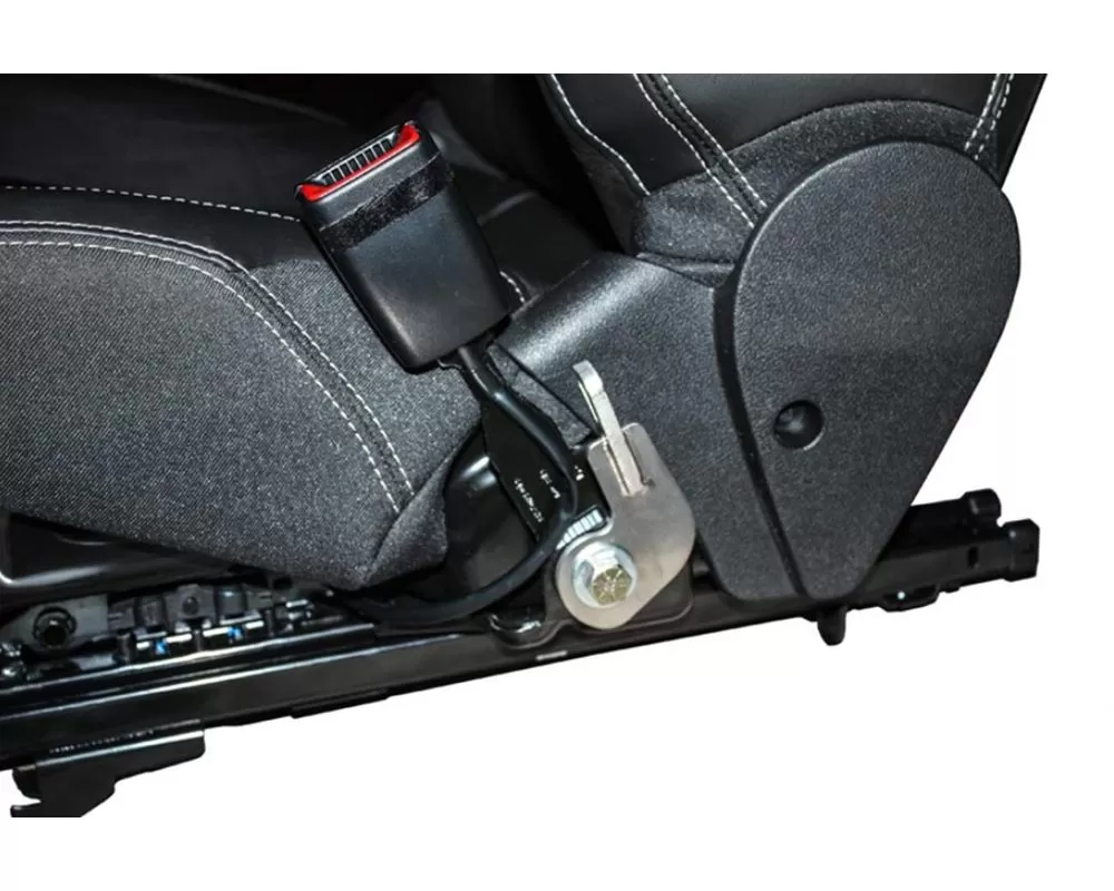 Brey Krause Inside Lap Belt Mount Kit (Pair) For Stock Driver & Passenger Seats Chevrolet Camaro 2010+ - R-9150