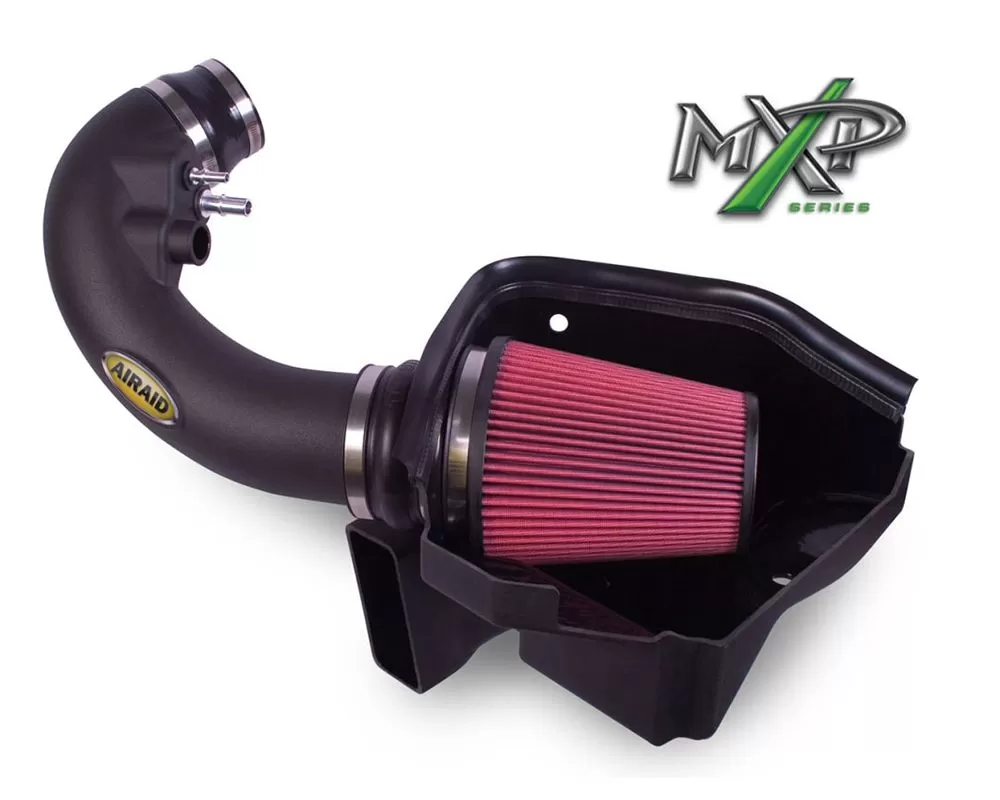 AIRAID Performance MXP Air Intake System w/ Tube (Oiled/ Red Media) Ford Mustang GT 5.0L 2011-2014 - 450-264