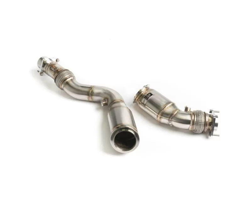 CTS Turbo 3 Inch Stainless Steel High-Flow Cat Competition Downpipe BMW M2 | M3 | M4 2014-2021 - CTS-EXH-DP-0025-CAT