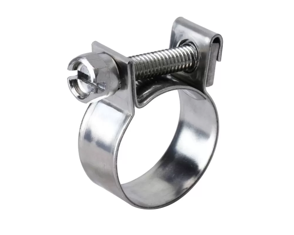 HPS Size # 15 (13mm - 15mm) Single Stainless Steel 5/16" Fuel Injection Hose Clamp - FIC-13
