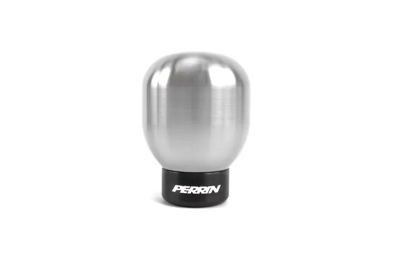 Perrin Barrel Shift Knob with Rattle Fix Barrel 1.85 Inch Brushed Subaru WRX 2015-2022 - PSP-INR-132-2