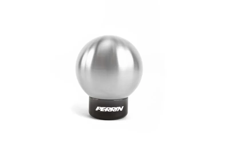 Perrin Ball Shift Knob with Rattle Fix Ball 2.0 Inch Brushed Subaru WRX 2015-2022 - PSP-INR-132-3