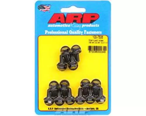 ARP Stamped Steel Hex Valve Cover Bolt Kit 6-Point Hex Head 1/14in - 20 Thread (Set of 14) - 100-7506