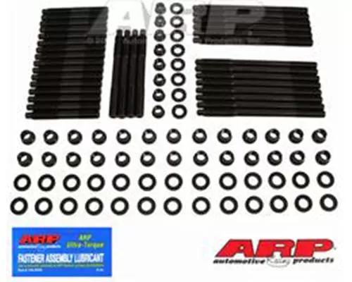 ARP Small Block Chevy w/ Brodix Rodeck Alum Block All Pro Heads - Head Stud Kit - 134-4306