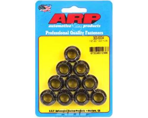 ARP 1/2in -20 12pt Nut Kit (Pack of 10) - 300-8334