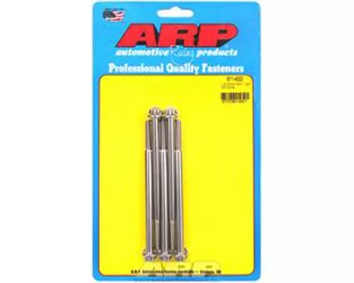 ARP 1/4-20 x 4.500 12pt Stainless Steel Bolts (Set of 5) - 611-4500