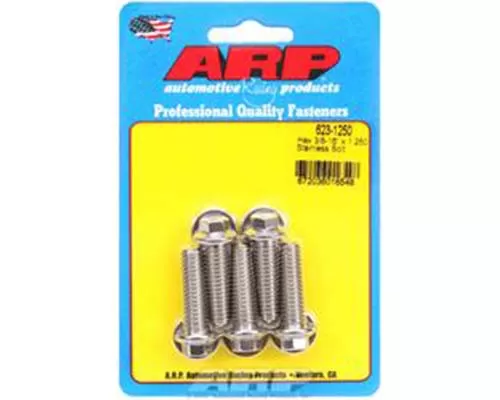 ARP 3/8-16 x 1.250 Hex SS Bolts (5/pkg) - 623-1250