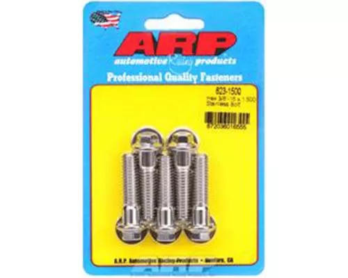 ARP 3/8-16 x 1.500 Hex SS Bolts (5/pkg) - 623-1500