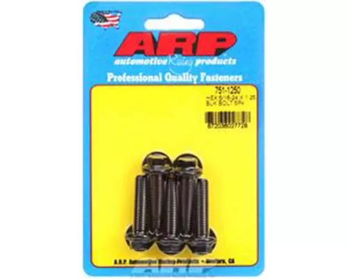 ARP 5/16-24 x 1.250 Hex Black Oxide Bolts (5/pkg) - 751-1250