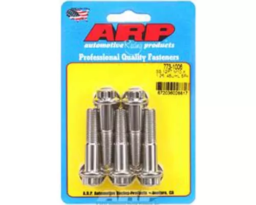 ARP M10 x 1.25 x 45 12pt Stainless Steel Bolts (Set of 5) - 773-1006