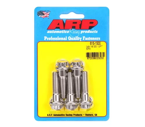 ARP 3/8-16 X 1.500 12pt 7/16 Wrenching SS Bolts - 615-1500