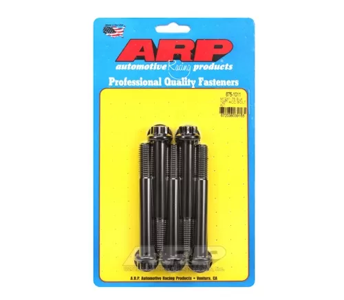 ARP M12 X 1.75 X 100 12pt Black Oxide Bolts - 675-1011