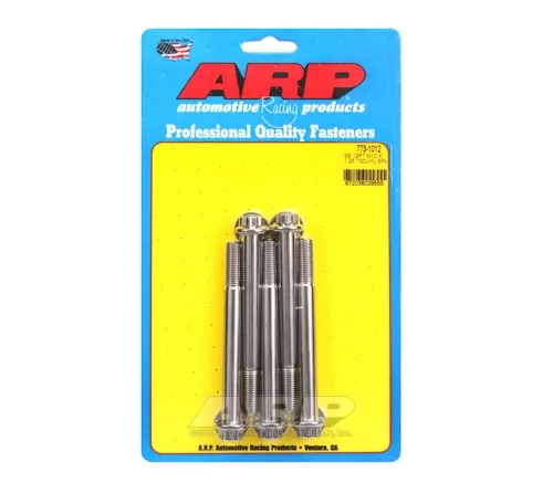 ARP M10 x 1.25 x 100 12pt Stainless Steel Bolts (Set of 5) - 773-1012
