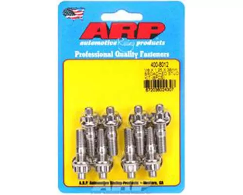 ARP S2000 Exhaust Manifold Bolts M8 x 1.25 x 38mm Broached 8 Piece Stud Kit - 400-8012