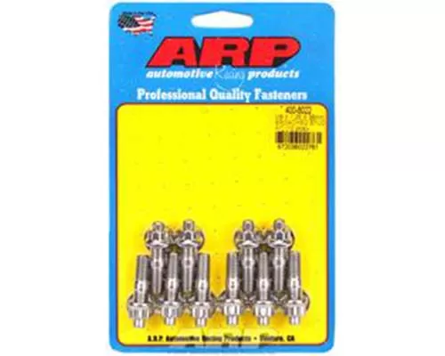 ARP M8 x 1.25 x 38mm Broached 10 Piece Stud Kit - 400-8022