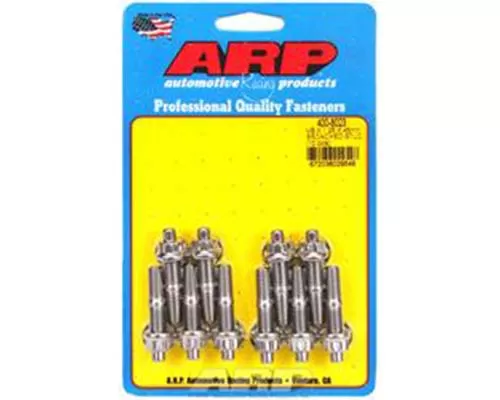 ARP M8 x 1.25 x 45mm Broached 10 Piece Stud Kit - 400-8023