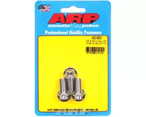 ARP SB & BB Chevy SS Lower Pulley Bolt Kit - 430-6801